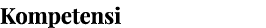 Kompetensi