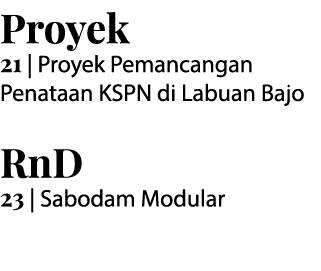 Proyek 21   Proyek Pemancangan Penataan KSPN di Labuan Bajo RnD 23   Sabodam Modular 